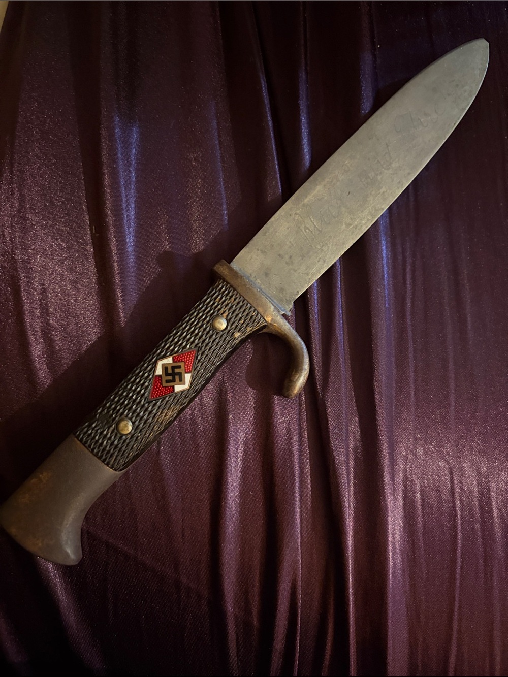 Vintage Nazi Military WW2 Hitler Youth Knife Authentic